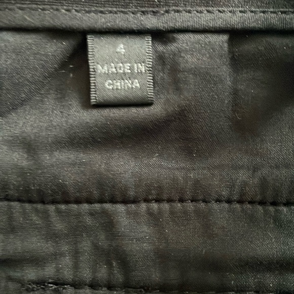 ATM Anthony Thomas Melillo Ponte Slim Pant Straight Leg Stretch Trouser Black, 4 - Picture 5 of 10